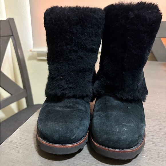 UGG Shoes - UGG Black Maylin Shearling Boots